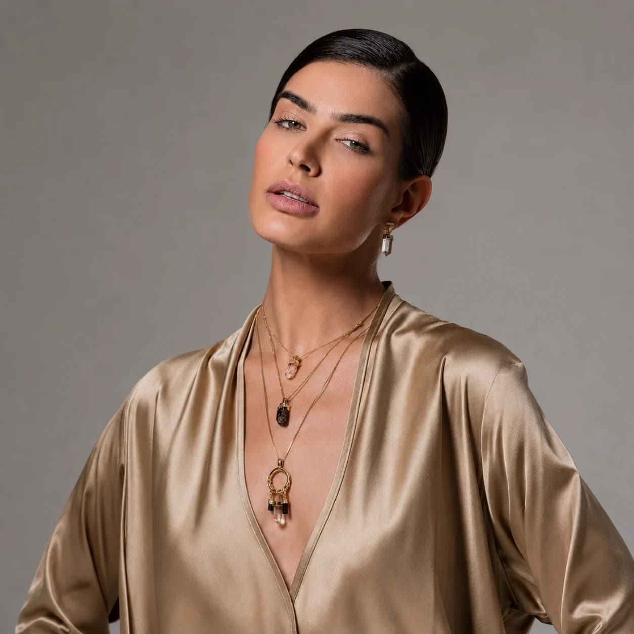 Coleção Herança — pulseiras em ouro